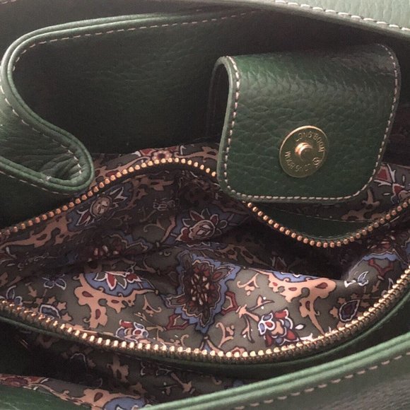 Vintage Maxx New York Leather Bag, Deep Green, New - Picture 5 of 10